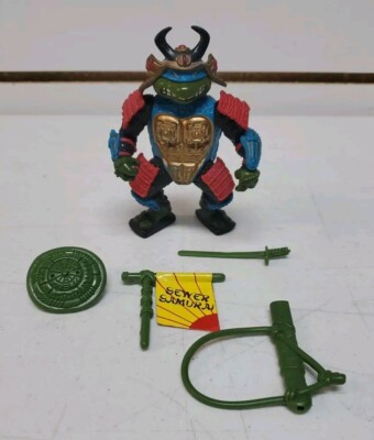 1990 Teenage Mutant Ninja Turtles TMNT Leo The Sewer Samurai - Complete #3