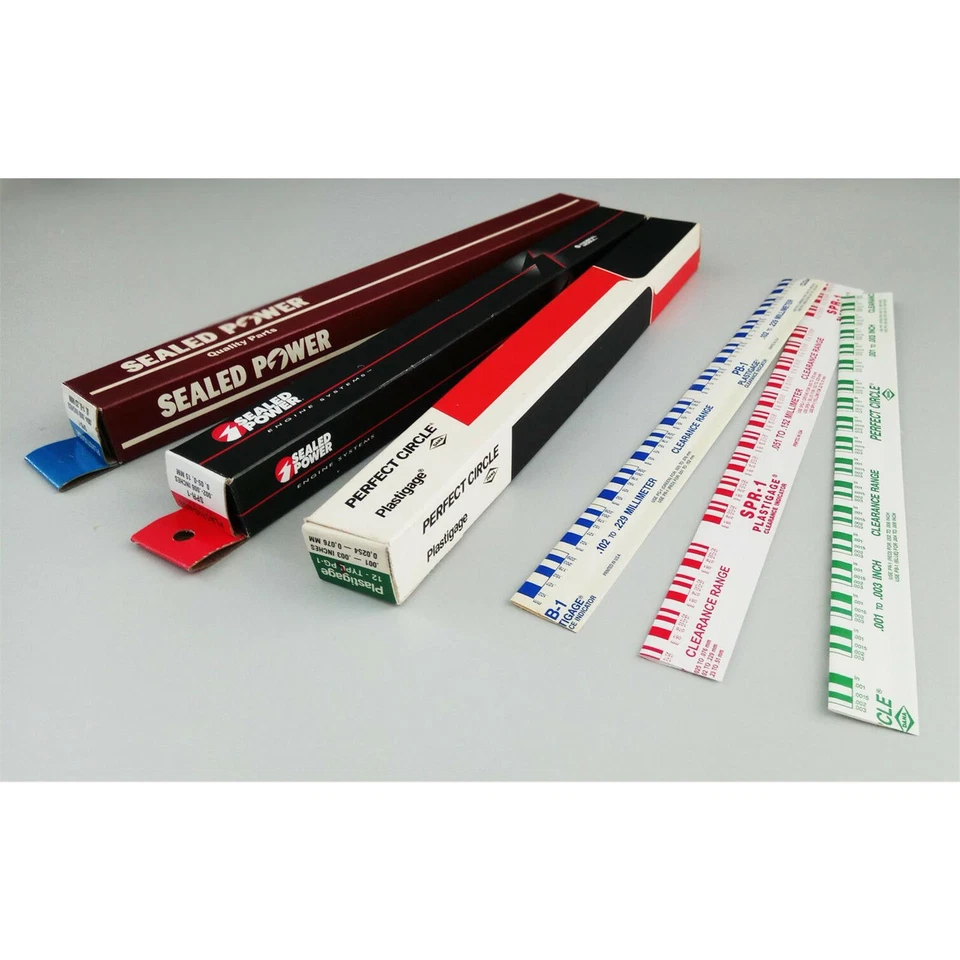 3 x 30cm PLASTIGAGE Messstreifen nach Wahl 3x Plastigauge Gleitlagermesswerkzeug - Bild 1 von 1