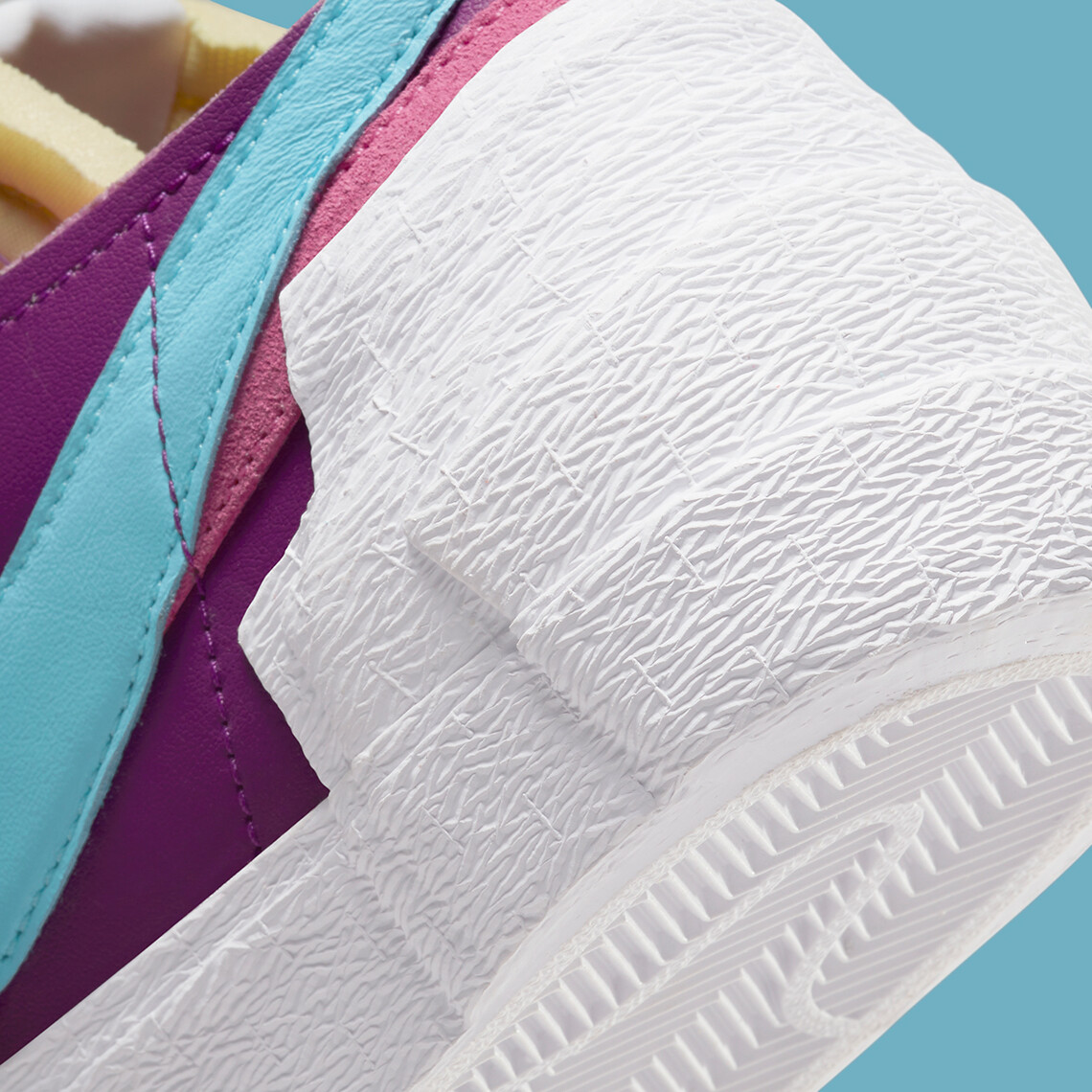 Size 12.5 - Nike KAWS x sacai x Blazer Low Purple Dusk for