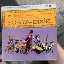 BILLY MAY / Sorta-Dixie Down Home / RagCAPITOL EAP 3-677 Press Spain 1957 EP EX