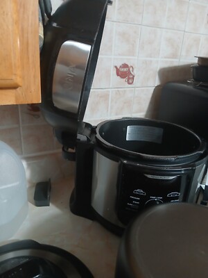 Ninja Foodi FD402 9-in-1 Deluxe XL Air Fryer Black Stainless