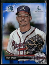 2017 Bowman Draft #BDC-93 Troy Bacon Blue /150 #BDC-93 Chrome Bowman