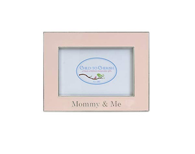 Child To Cherish - Mommy & Me Enamel Photo Frame - Pink