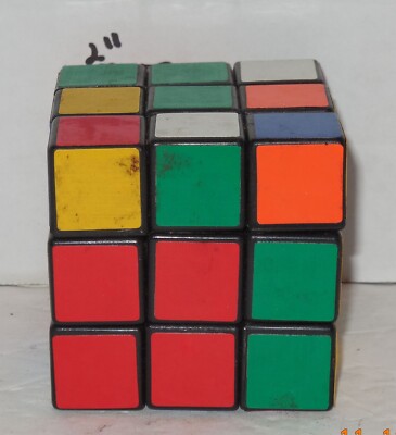 rubik's cube 3-D combination puzzle