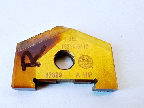 ALLIED 1-3/8" Diámetro X 3/16 Grueso TALADROS DE PALA Inserto Asiento Talla A HSS 130° Punto TiN - Imagen 4 de 6