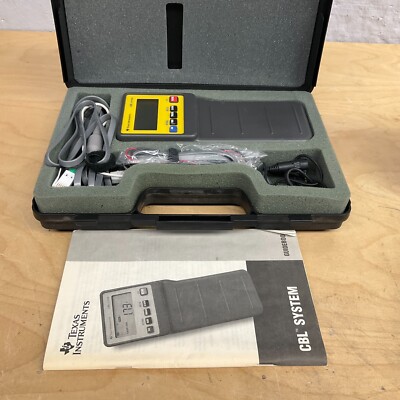 Texas Instruments CBL System Calculator-Based Laboratory Data Collector Tested