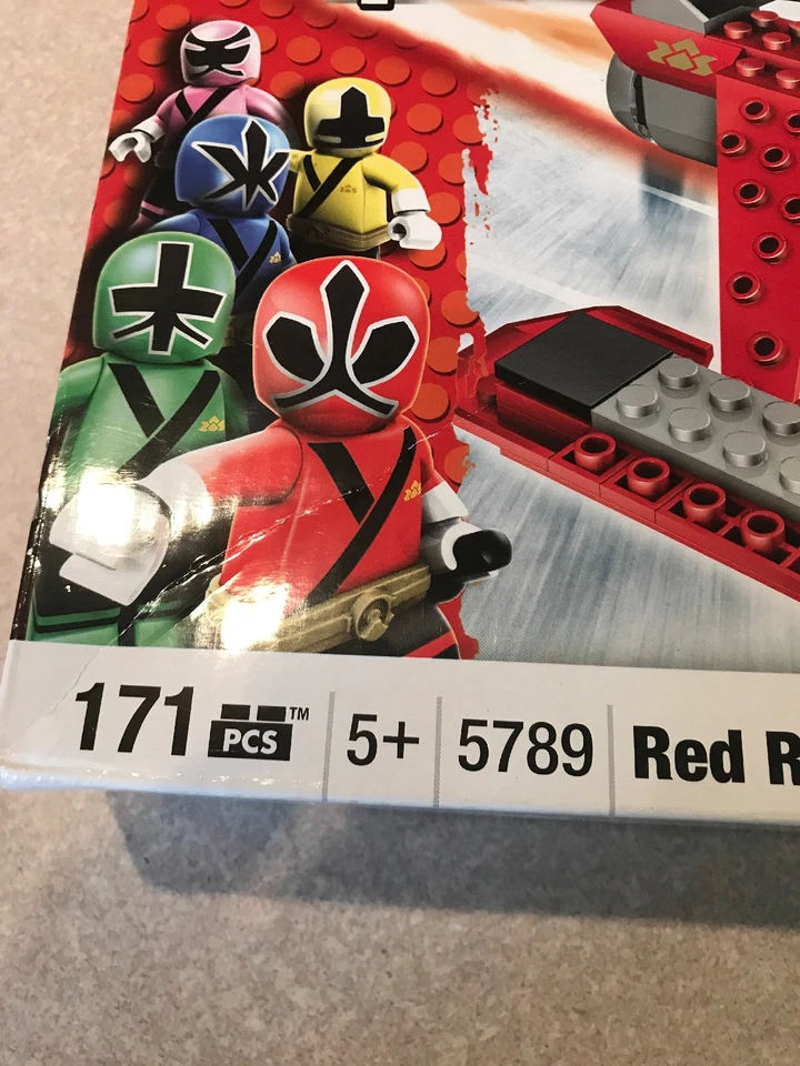 SABANS Power Rangers Samurai Mega Bloks 171 piezas #5789 Red Ranger Showdown Set G Foto 3 de 4