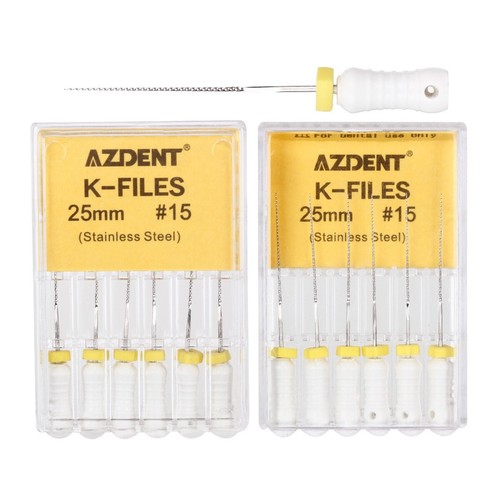 Limas dentales de conducto radicular endo #15-40 25 mm/21 mm/papel absorbente/punto de gutta percha - Imagen 29 de 64