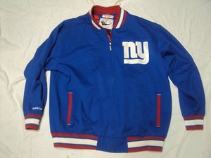 mitchell and ness giants jacket