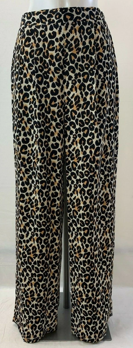 New Ladies EX Primark Print Palazzo Trousers size 4 6 8 10 14