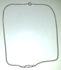 Heart Necklace, Silver Tone.