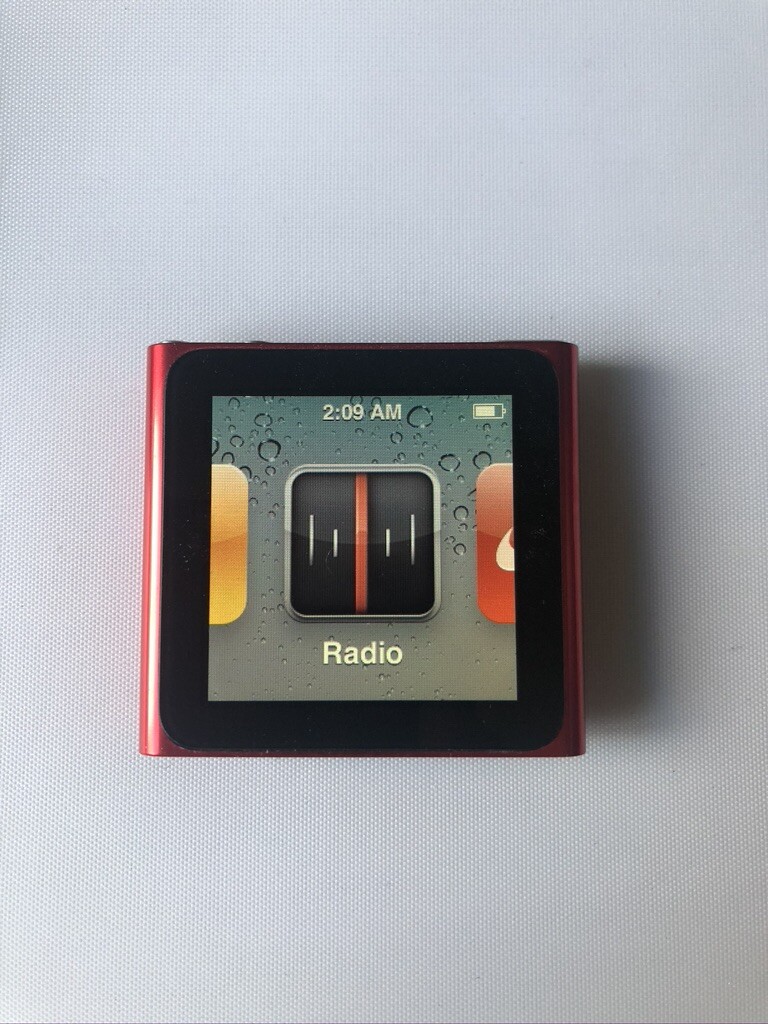 Apple iPod nano 6th Generation Red (8 GB) for sale online | eBay