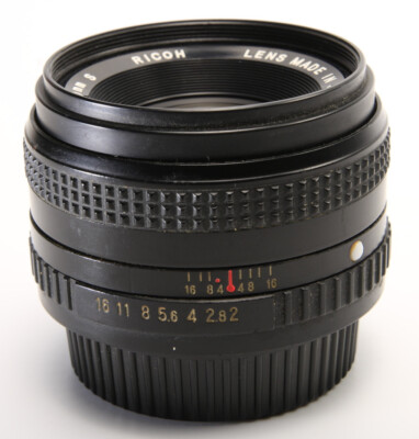 極美品　RICOH XR RIKENON 50mm L f/1.2 レンズ RICOH XR RIKENON 50mm F/2 Fast Prime Lens Pentax K Mount VGC | eBay