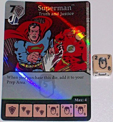 Foil SUPERMAN: TRUTH AND JUSTICE 76 Green Arrow and The Flash Dice Masters