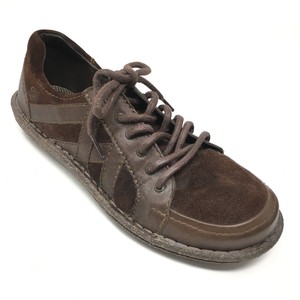 Women-039-s-Born-Sommer-Casual-Walking-Shoes-Sneakers-Size-8-5M-Brown-Leather-W11