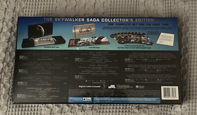 輸入洋画Blu-rayDisc　不備有)STAR WARS THE SKYWALKER SAGA 9-MOVIE COLLECTION [輸入盤](状態：DISCケースに汚れ・収納BOXに破れ・剥がれ有り) Star Wars: The Skywalker Saga - 9 Movie Blu-ray Collection