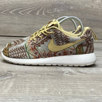 Nike Roshe Run Pendleton NikeID Womens 10 Mens 8.5 Wool Southwest Woven Custom