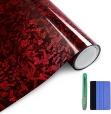 Gloss Forged Carbon Fiber Vinyl Wrap Car Carbon Fiber Vinyl Wrap D Color Red Gloss Forged Carbon Fiber Vinyl Wrap Car Carbon Fiber Vinyl Wrap D Color Red