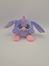 ZURU Rainbocorns BUNNYCORN FLOPSY Plush Surprise Purple Heart Stuffed Toy
