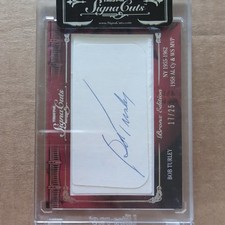 Bob Turley TriStar Signa Cuts Baseball Bronx Edition Cut Signature Gold /25 💎
