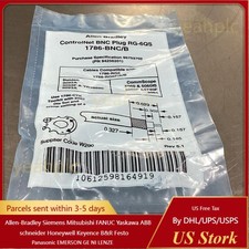 Allen Bradley. 1786-BNC ControlNet BNC Plug RG-6QS 5D-25 1786-BNC/B US Free Tax