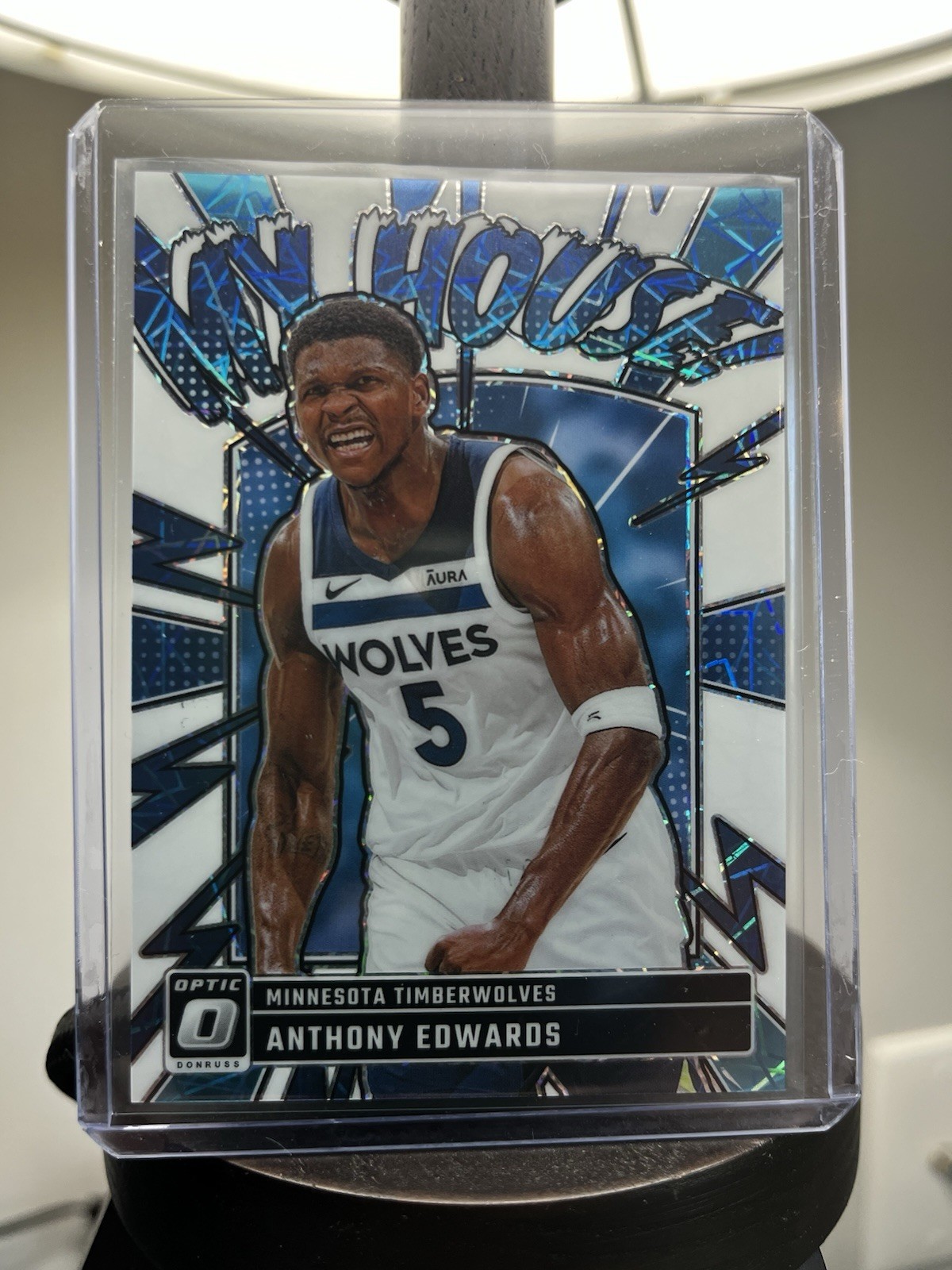 2024-25 Donruss Optic - Anthony Edwards My House White Velocity /59