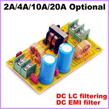 2A 4A 10A 20A DC LC Filter EMI Electromagnetic Interference Filter Emc Fcc High 