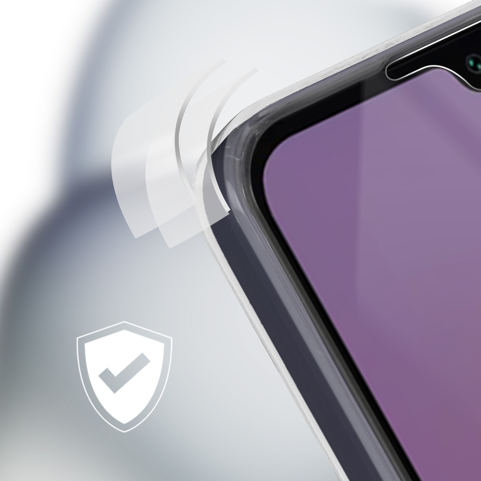 Coque intégrale Galaxy A15 étui protection 360 arrière rigide silicone souple - 3