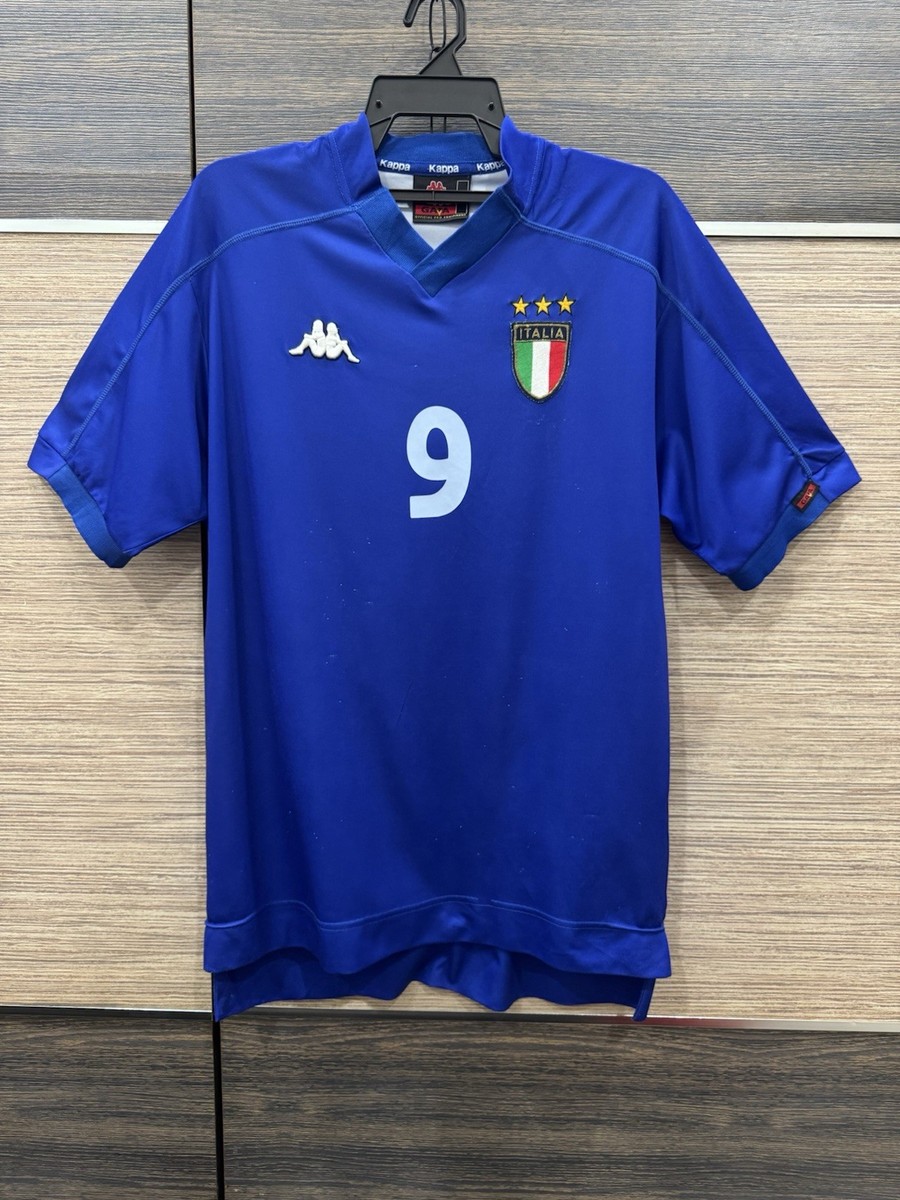 Kappa カッパ 1999年 サッカーイタリア代表 ユニフォーム 9番 Vintage Italy Home Jersey 1999/2000 Kappa #9 Filippo Inzaghi | eBay