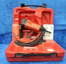 Hilti GX100 Gas-Actuated Nail Gun Fastening Tool With Case GX 100 NO GAS CAN