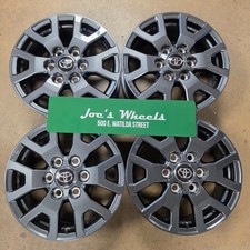 17 Toyota Tacoma 4 Runner Factory Oem Charcoal Alloy Wheels Rims 94254 17 Toyota Tacoma 4 Runner Factory Oem Charcoal Alloy Wheels Rims 94254