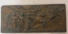 "AURORA" BRONZE PLAQUE AFTER GUIDO RENI FRESCO Very Old