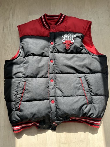 Bulls Reversible JH Puffer Vest