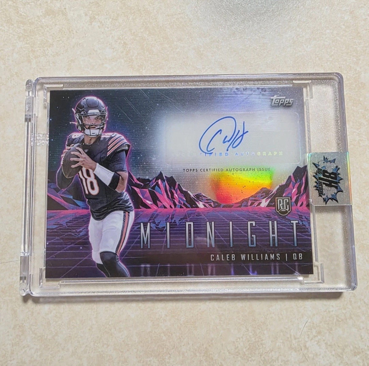 2024 Topps Midnight - Rookie Horizon Signatures Caleb Williams #RHS-CW (AU, RC)