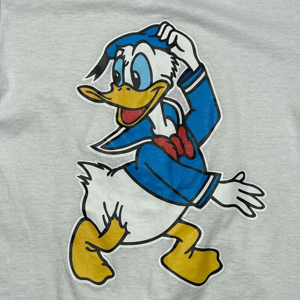 Vintage Shirt Youth Size 14 - 16 Single Stitch Screen Stars 70s Donald Duck - Image 2 of 4