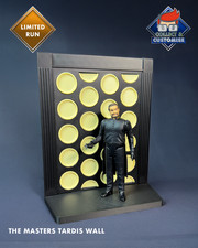 Doctor who- The MASTERS Tardis wall Diorama- ...