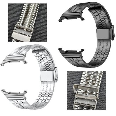 Verstellbares Uhrenarmband aus Metall für Samsung Watch 8 Classic Smartwatch Einsatz