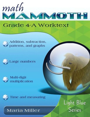 Maria Miller | Math Mammoth Grade 4-A Worktext | Taschenbuch | Englisch (2019)