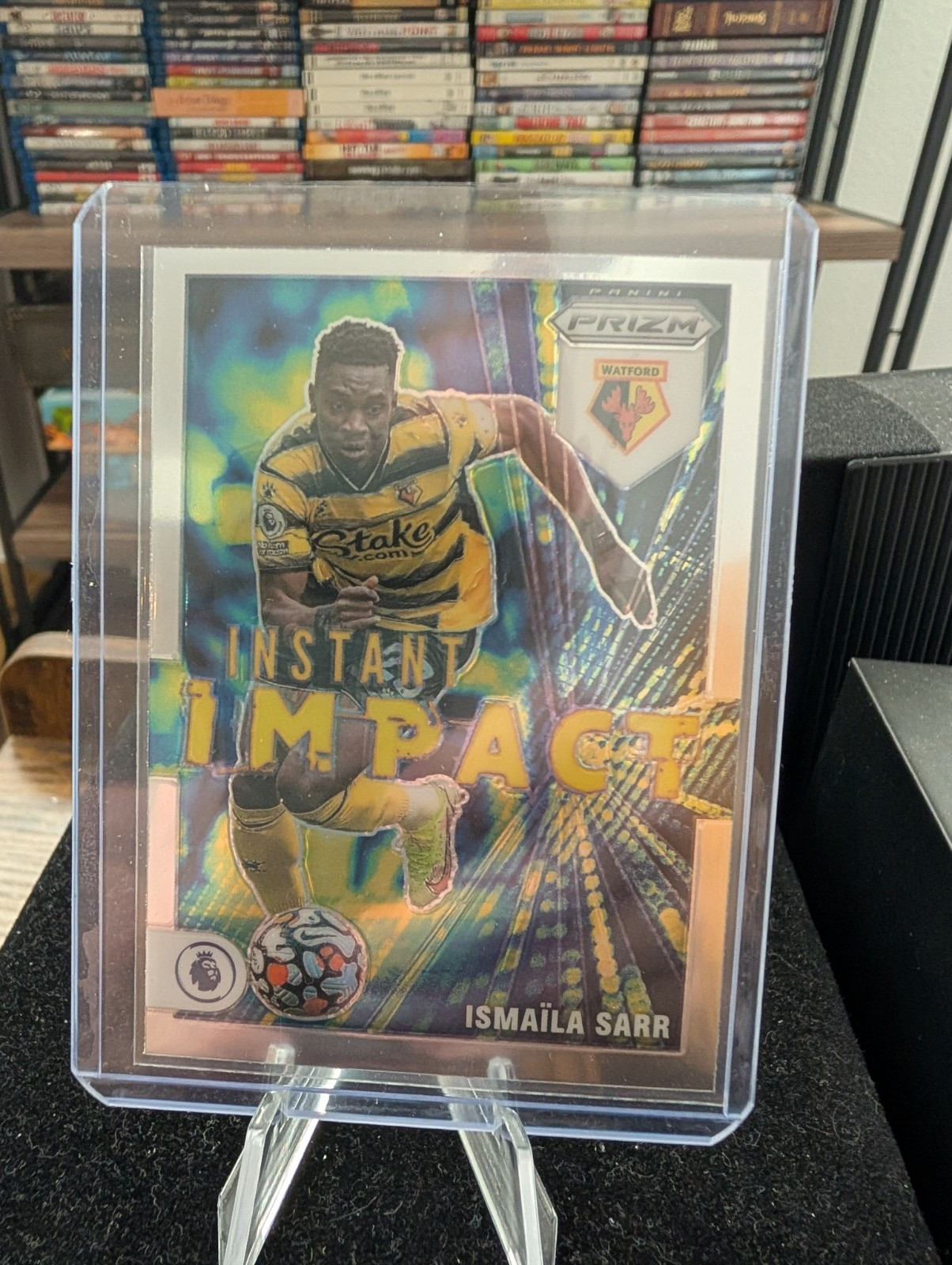 2021-22 Panini Prizm EPL Instant Impact Ismaila Sarr #8 Card