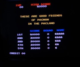 ~ Pac-Land 1984 Namco Arcade PCB Non Jamma ~