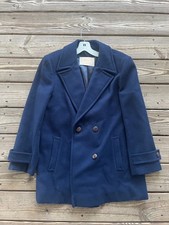 Vintage Pendleton 100% Virgin Wool Navy Pea C...