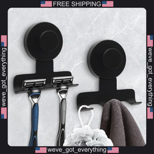 2 Pack Stainless Steel Shower Razor Holders Heavy Duty