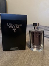 PRADA L'Homme Eau de Toilette Spray 100ml 3.3 FL OZ Regular Size Fragrance
