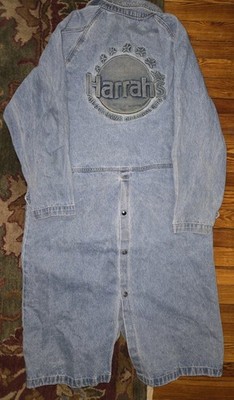 VINTAGE JEAN JACKET harrah's Casino Jacket 