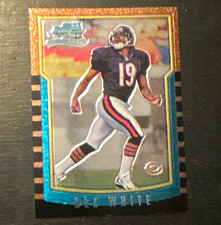 Bowman Chrome 2000 Dez White Rookie Chicago Bears #166 NFL Football Card. rookie card picture