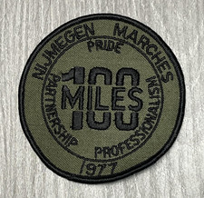 Vintage 1977 Nijmegen Marches 100 Miles Pride Partnership Professionalis...