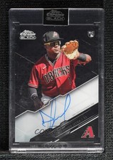 2020 Topps Chrome Black Chrome Black Domingo Leyba #CBA-DLY Rookie Auto RC 0sm9