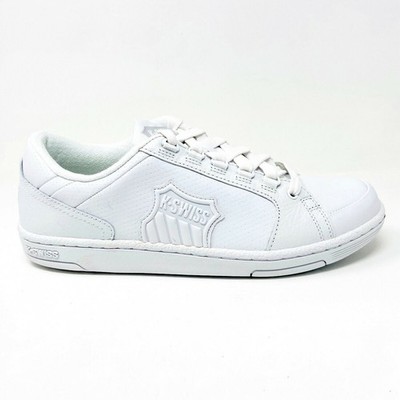 K-Swiss Dolton Triple White Mens Casual Shoes Sneakers 02121101