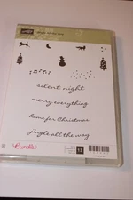 Stampin Up JINGLE ALL THE WAY Stamp Set & Dies