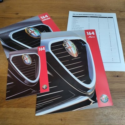 Prospekt Katalog Alfa Romeo 164 Super V6 24V TD